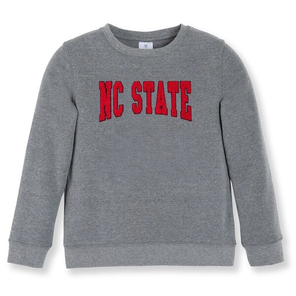 Charcoal Grey Youth Girls Fleece Cr